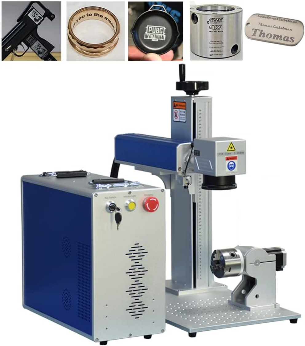 لیزر فایبر حکاکی موپا بدون میز 60 وات